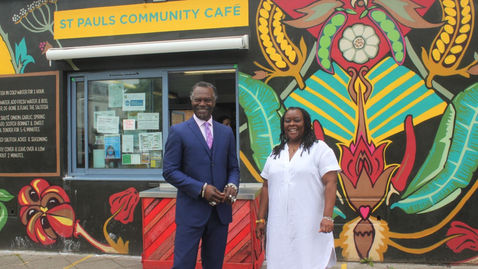 Levi Roots and Latoyah Mcallister